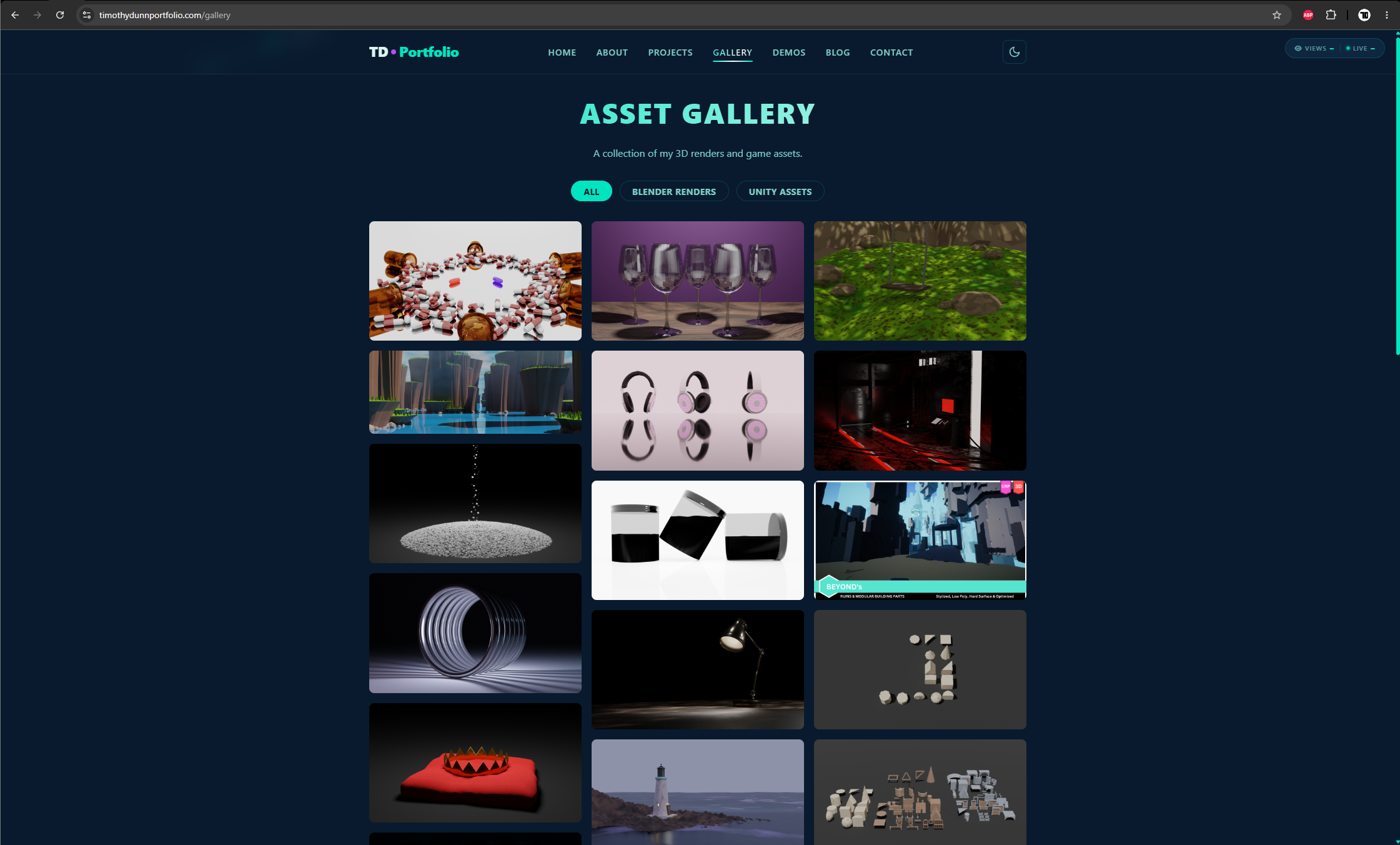Dunn Digital portfolio gallery product design